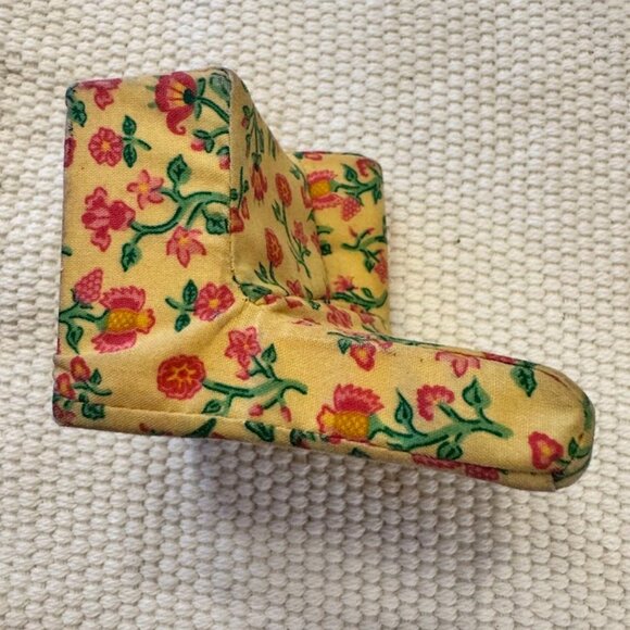 Fisher-Price Loving Family Dollhouse 2 Floral Sectional Living Room Sofa Seat - Picture 10 of 12